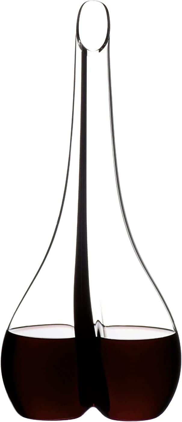 RIEDEL Black Tie Smile Dekanter Schwarz, Schwarz