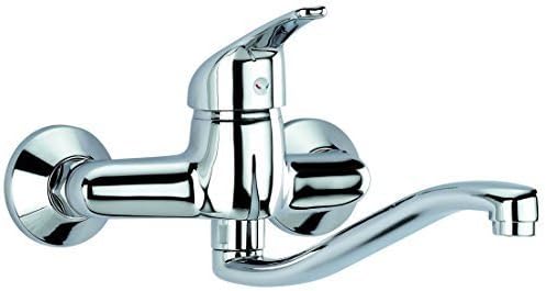 Wall Mounted Single Lever Mixer Tap Chrome M-5 Series