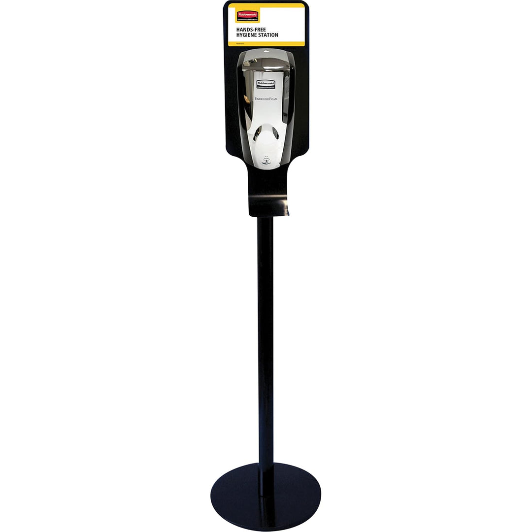 Rubbermaid FN381 AutoFoam Handhygienestation Ständer, Schwarz, Schwarz