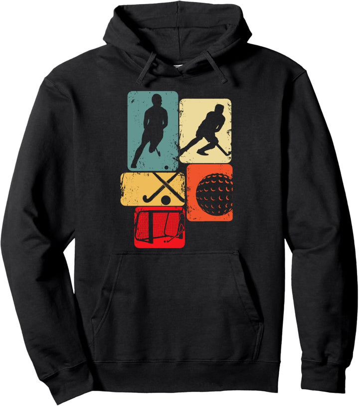 Feldhockey Hockey Hockeyspieler Jungen Kinder Pullover Hoodie