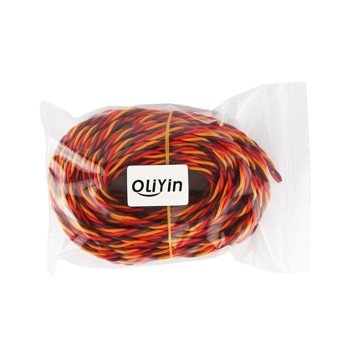 OliYin 32 Füsse 22AWG 60cores Twisted Servo führen Servo erweitertes Kabel verdrillten Draht für JR