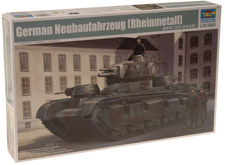 Trumpeter 05528 Modellbausatz German Neubaufahrzeug (Rheinmetall), Mittel