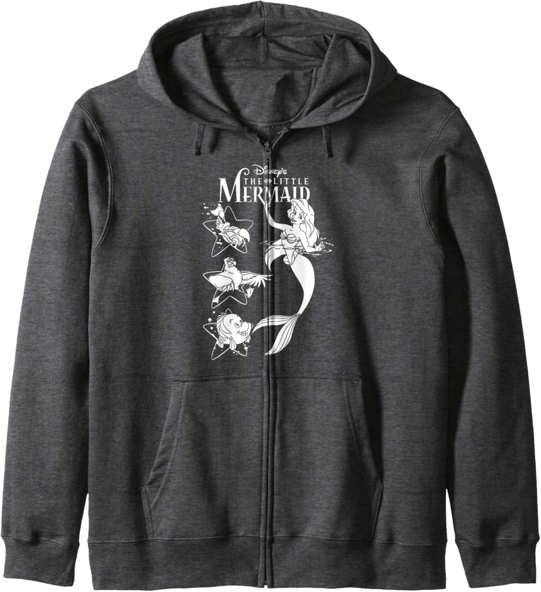 Disney Little Mermaid Friends Under The Sea Kapuzenjacke