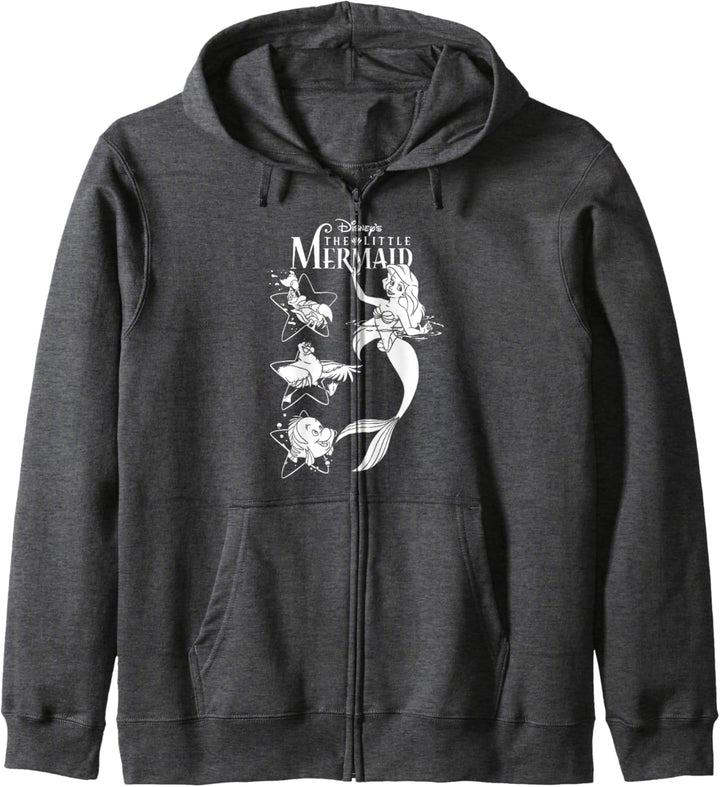 Disney Little Mermaid Friends Under The Sea Kapuzenjacke