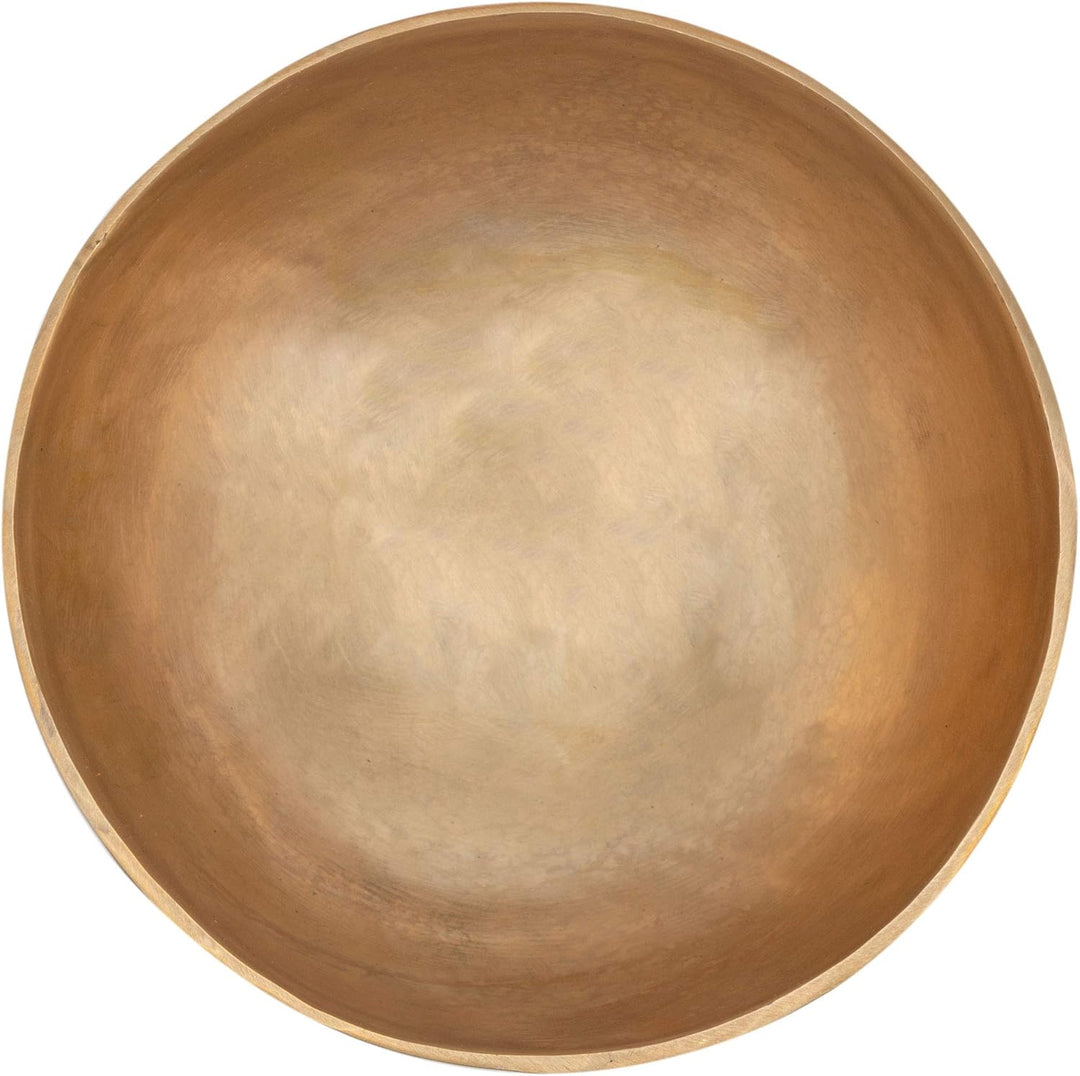 XDrum Omshanti Klangschale 17 cm - Gewicht: 900g - handgemacht in Indien - ideal für Meditations- un