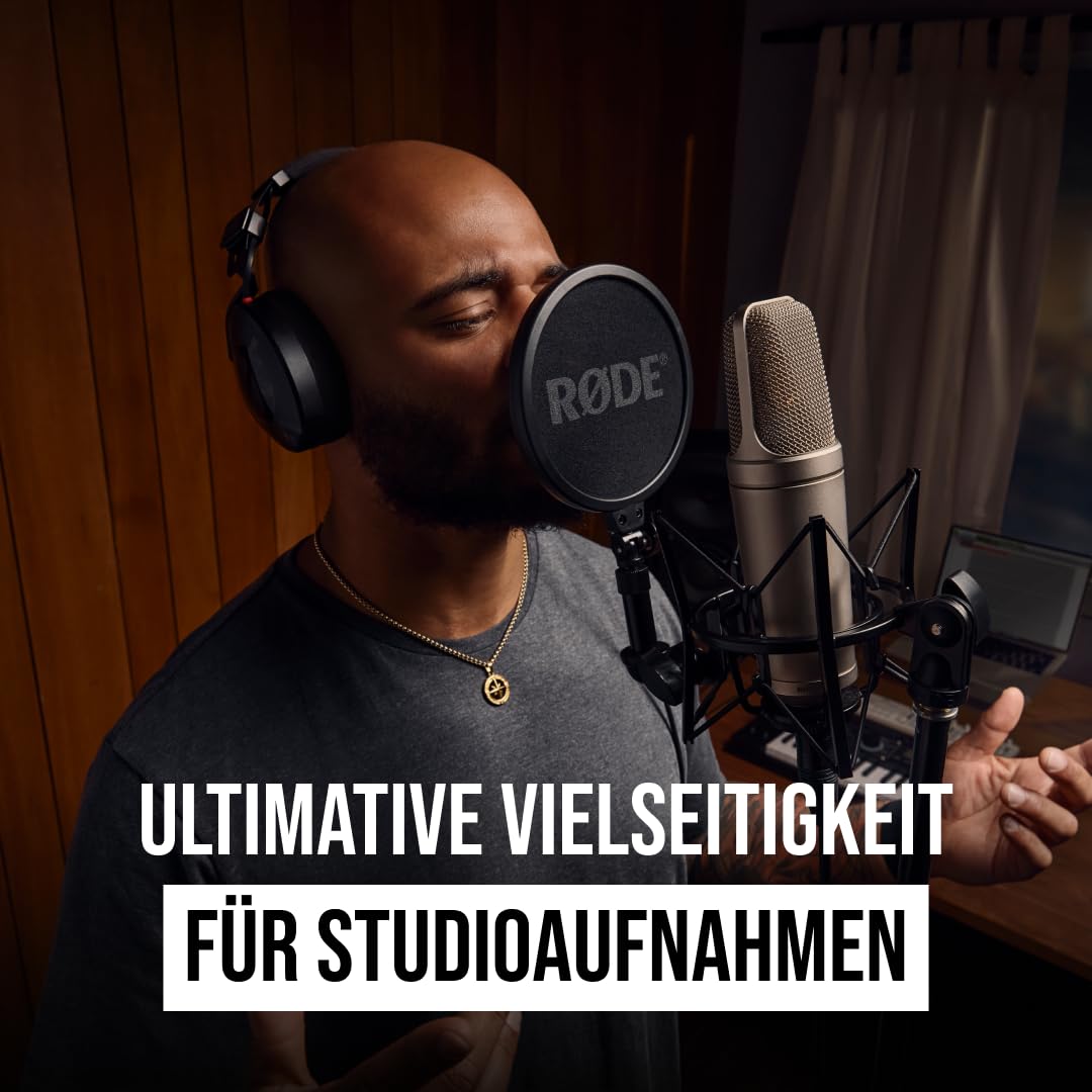 RØDE NT2-A Vielseitiges Grossmembran-Kondensatormikrofon mit umschaltbarer Richtcharakteristik, Vord