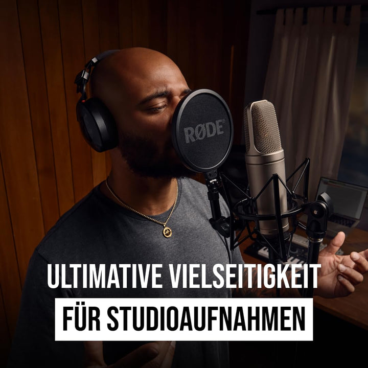 RØDE NT2-A Vielseitiges Grossmembran-Kondensatormikrofon mit umschaltbarer Richtcharakteristik, Vord