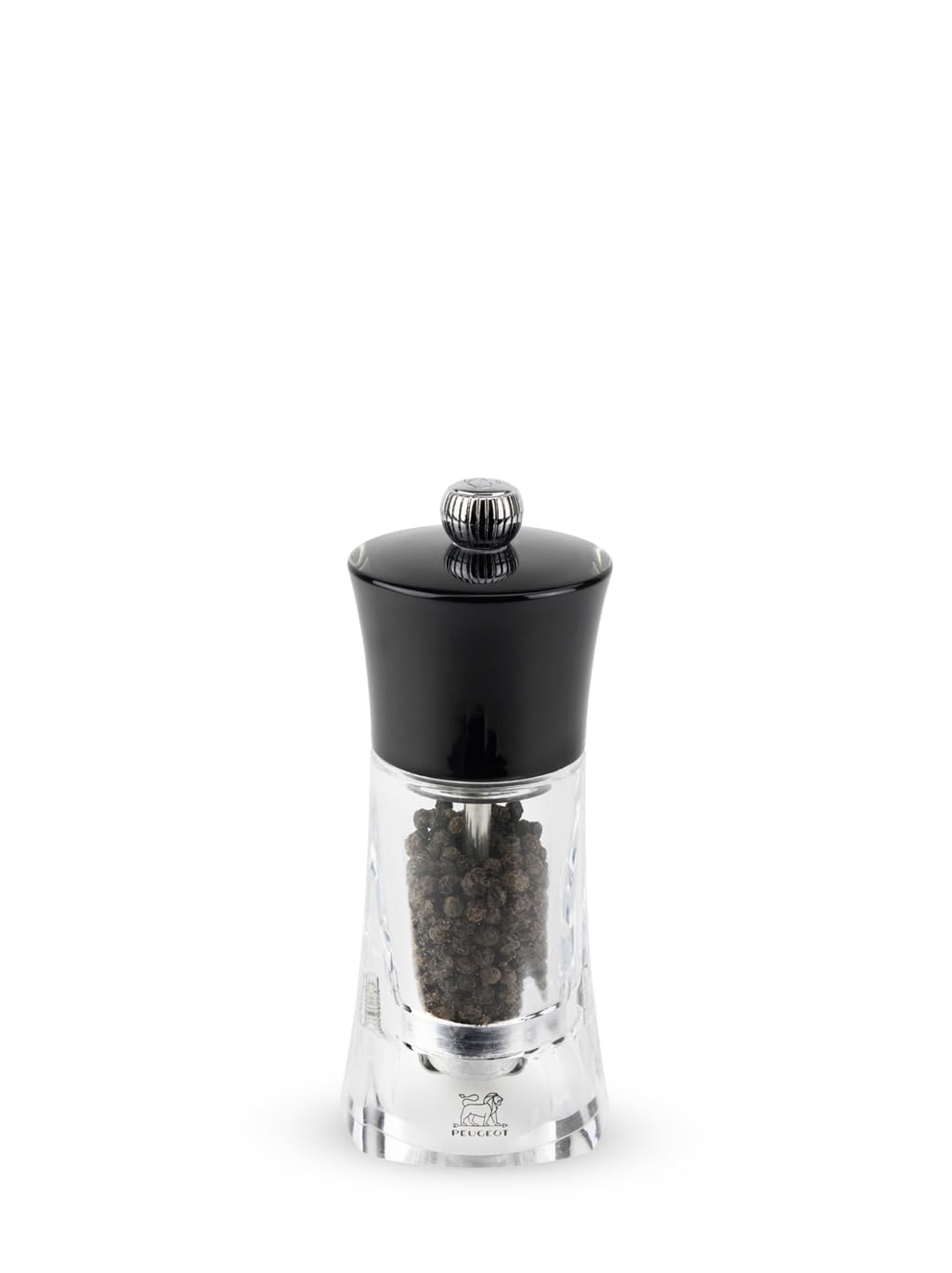 Peugeot 28992 Molene Pfeffermühle, 14 cm, schwarz Pfeffermühle Schwarz, Pfeffermühle Schwarz