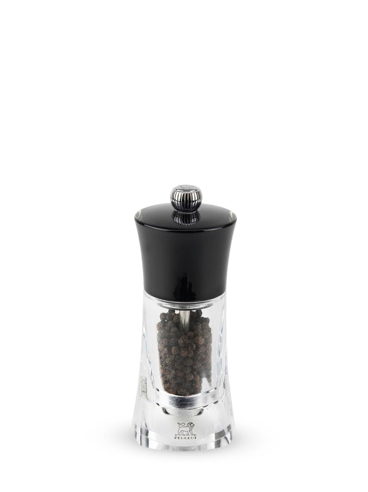 Peugeot 28992 Molene Pfeffermühle, 14 cm, schwarz Pfeffermühle Schwarz, Pfeffermühle Schwarz