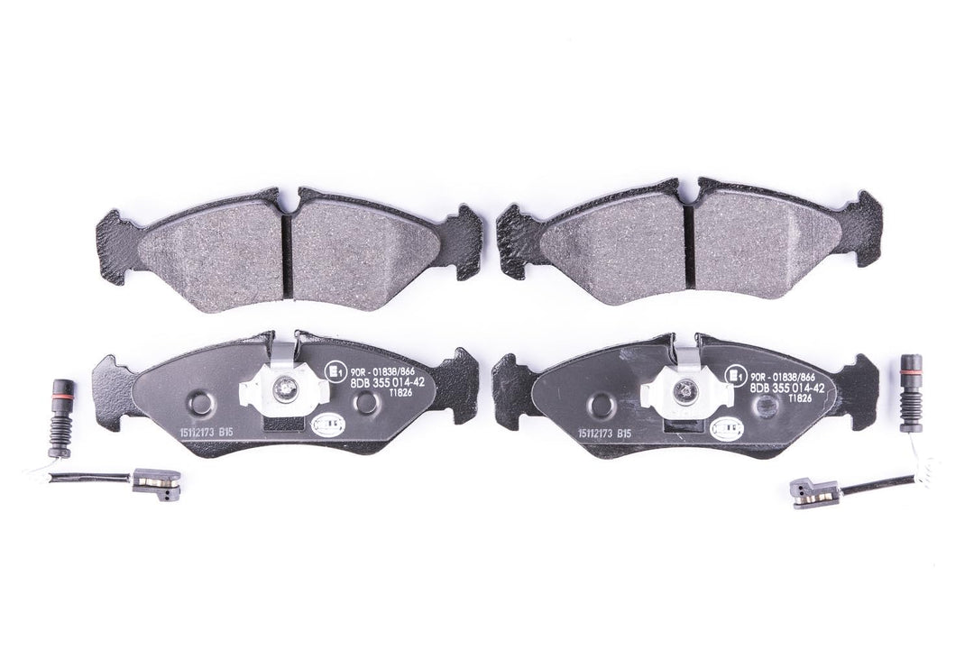 HELLA PAGID 8DB 355 014-421 Bremsbelagsatz - T1826 - Dicke/Stärke: 17.3mm - Bremssystem: Teves - ink