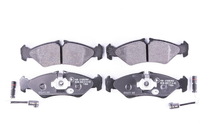 HELLA PAGID 8DB 355 014-421 Bremsbelagsatz - T1826 - Dicke/Stärke: 17.3mm - Bremssystem: Teves - ink