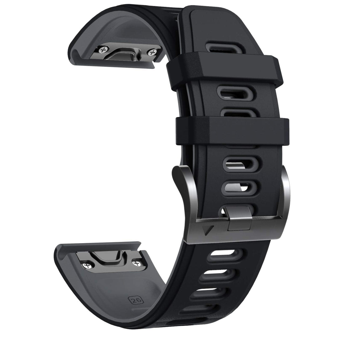 NotoCity Armband für Garmin Fenix 6x/6x Pro/5x/5x Plus/7x/7x Pro/8 51mm, Quickfit 26mm Uhrenarmband