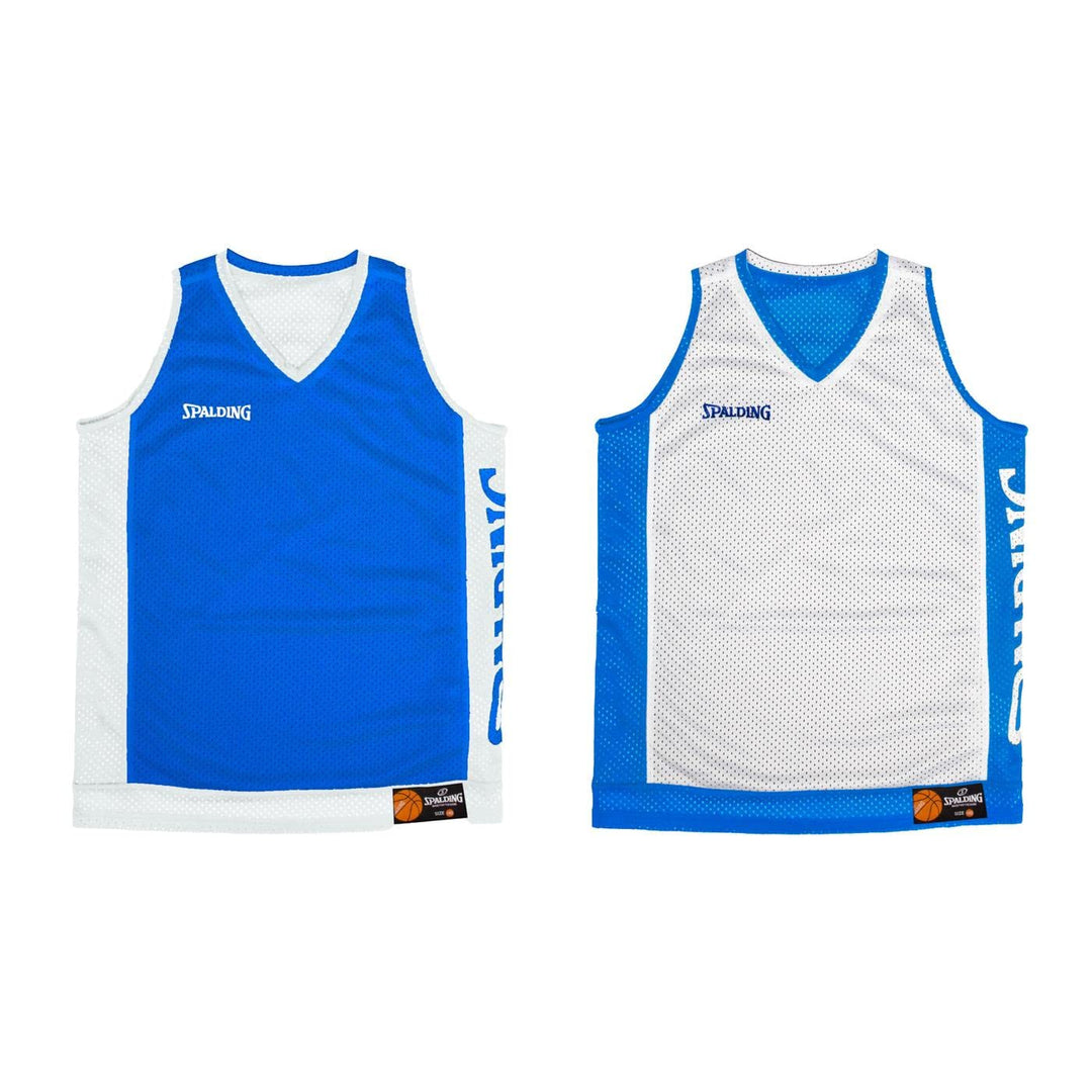 Spalding - Wende-Tank-Top - Basketball-Top - Blau/Weiss - Grösse M - Sportbekleidung - Basketball