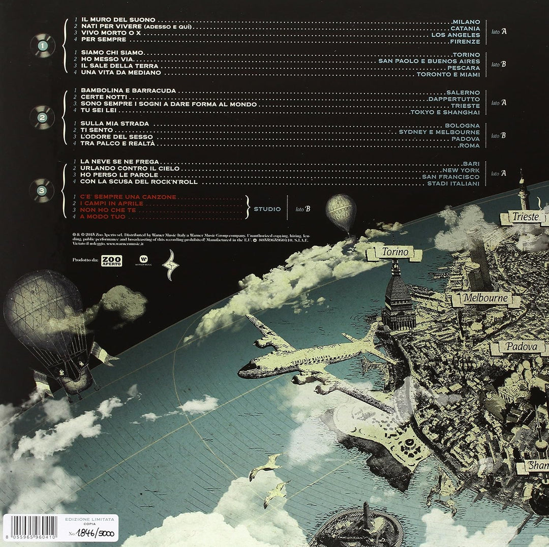 Giro Del Mondo, Vinyl