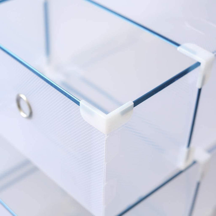 Schuhaufbewahrung Stiefelbox Schuhbox Schuhkasten Schuhkarton Stapelbox Aufbewahrungsbox, stapelbar