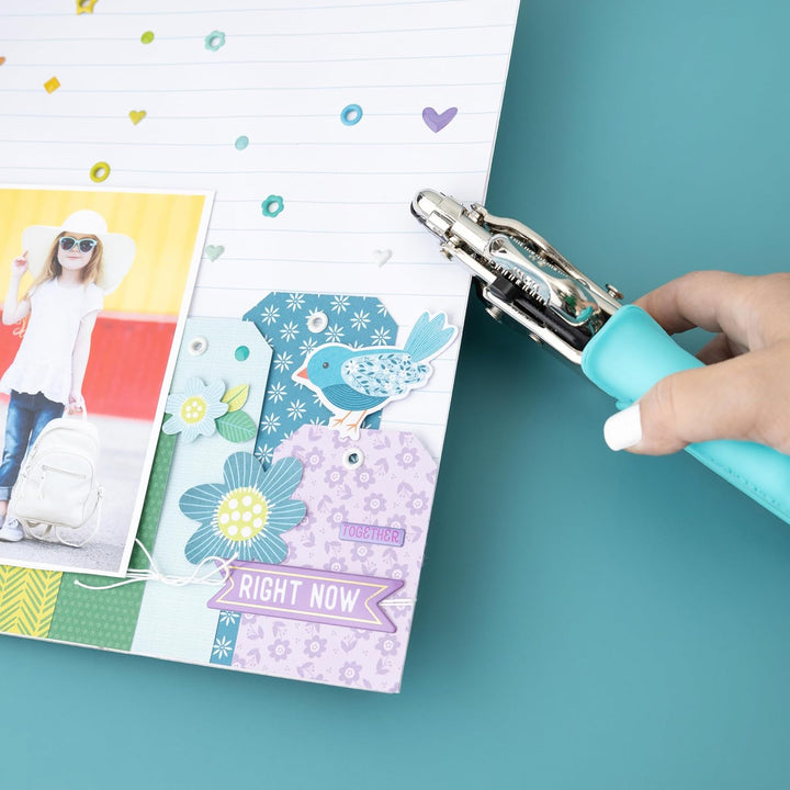 American Crafts We R Memory Keepers Bastelartikel, Platic, Blau We R Memory Keepers Crop-A-Dile Stan