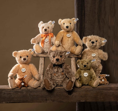 Steiff 000713 Animals Classic 1920 Teddybär, Hellbraun, 25 cm