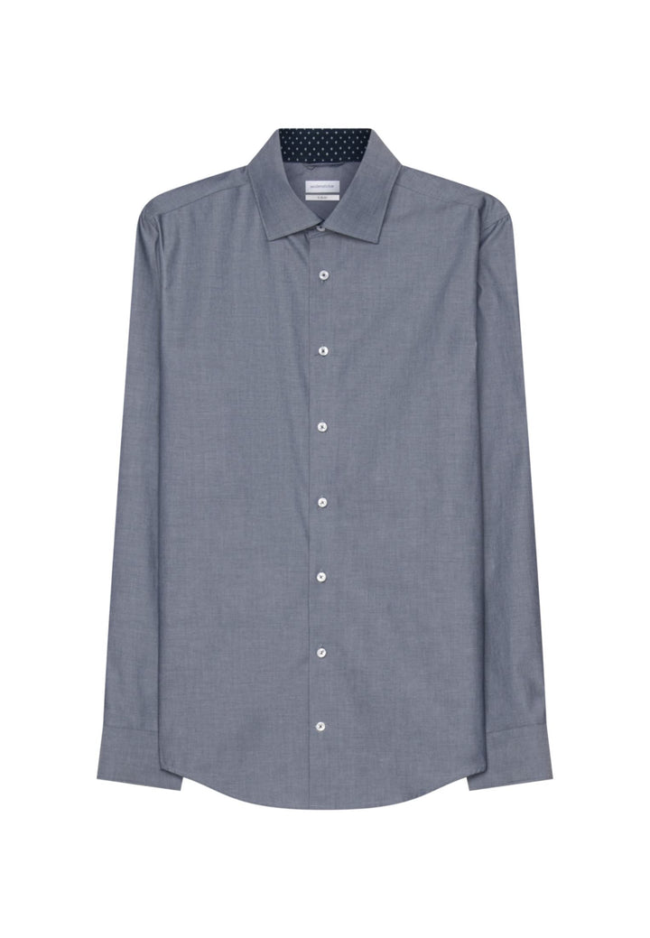 Seidensticker Herren Business Kent - Extra-Slim Fit - Kent Kragen - Langarm - 100% Baumwolle, 36