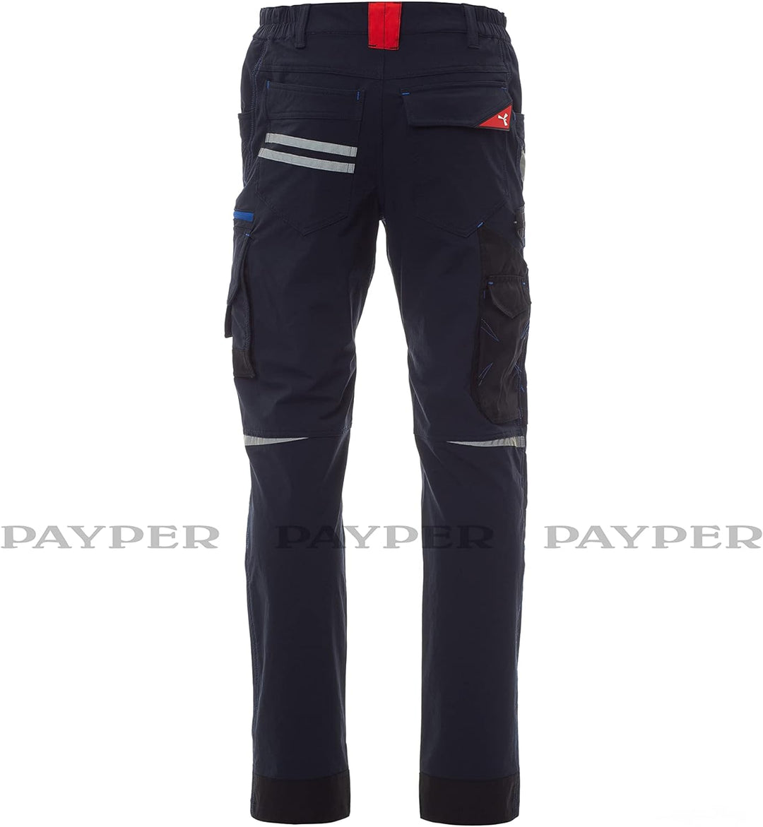 PAYPER NEXT4W Arbeitshose 4-Way-Stretch Unisex-Hose Hightech-Nylon mit 90% Polyamid und 10% Elasthan