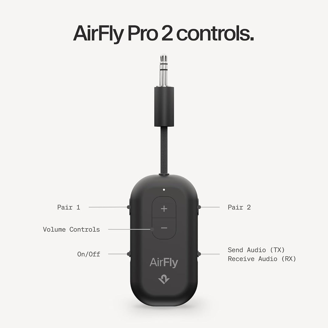 AirFly Pro 2 Schliessen Sie Ihre Bluetooth-Kopfhörer an eine beliebige Kopfhörerbuchse an, z. B. an
