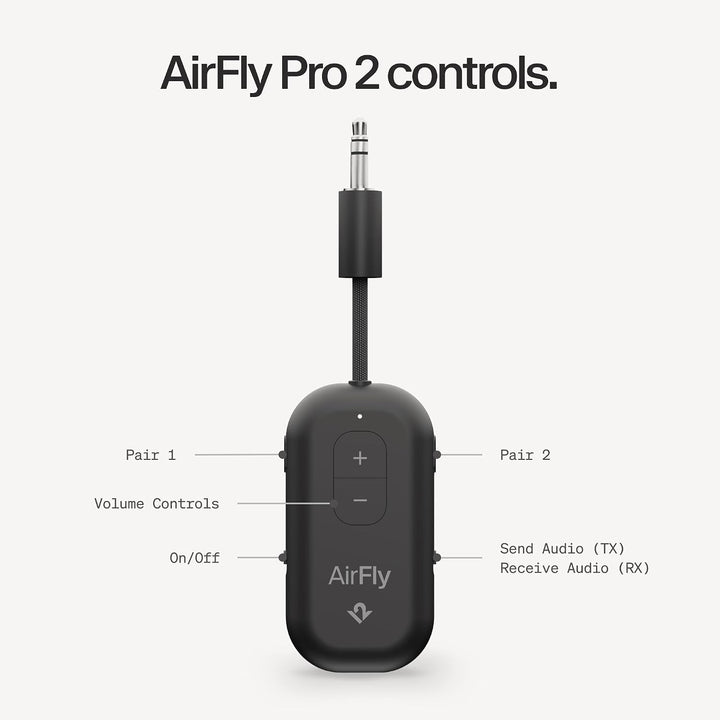 AirFly Pro 2 Schliessen Sie Ihre Bluetooth-Kopfhörer an eine beliebige Kopfhörerbuchse an, z. B. an
