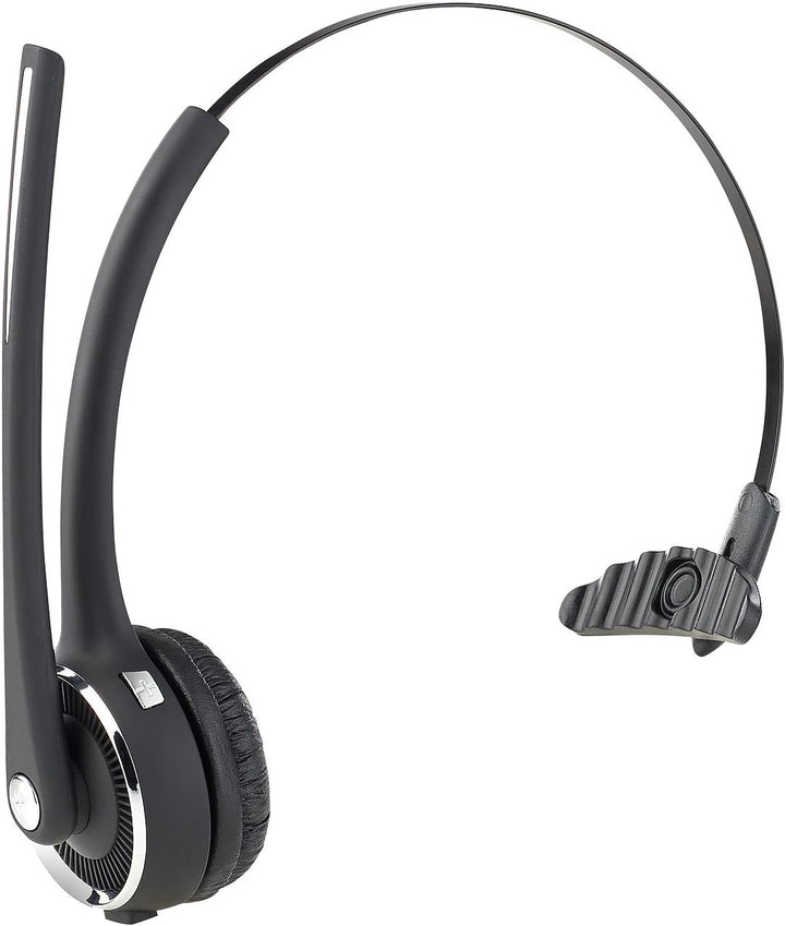 Callstel Headset Mikrofon: Profi-Mono-Headset mit Bluetooth, Geräuschunterdrückung, 15-Std.-Akku (Mi