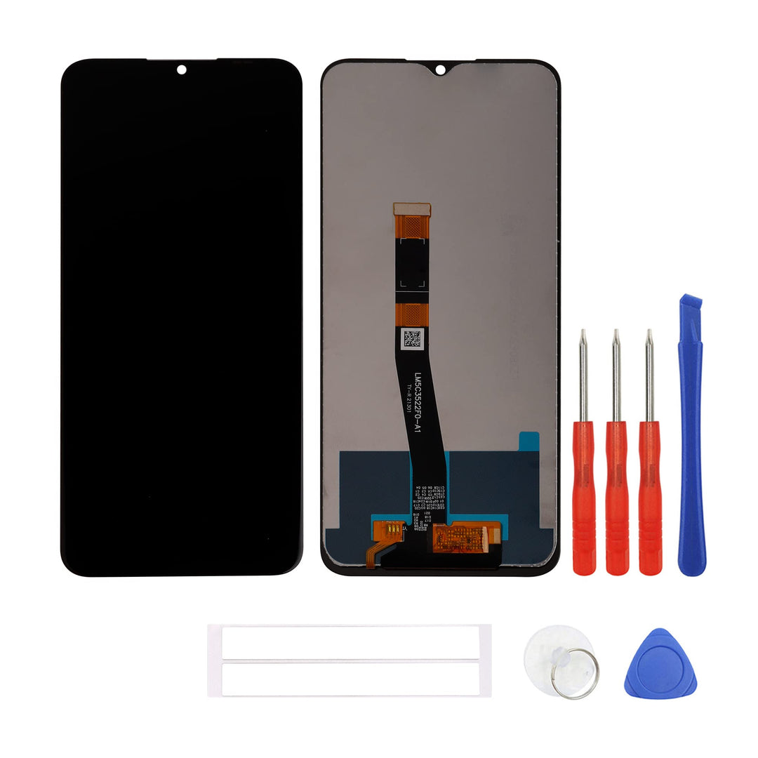 swark LCD Display Kompatibel mit Moto G50 5G (Schwarz ohne Rahmen) Touchscreen Bildschirm Digitizer