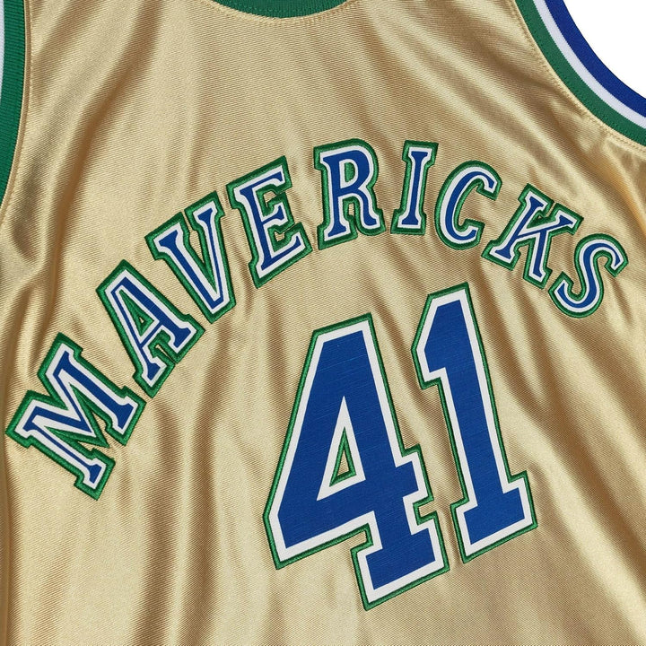Mitchell & Ness NBA 75th Anniversary Swingman Jersey - Gold L Dallas Mavericks, L Dallas Mavericks