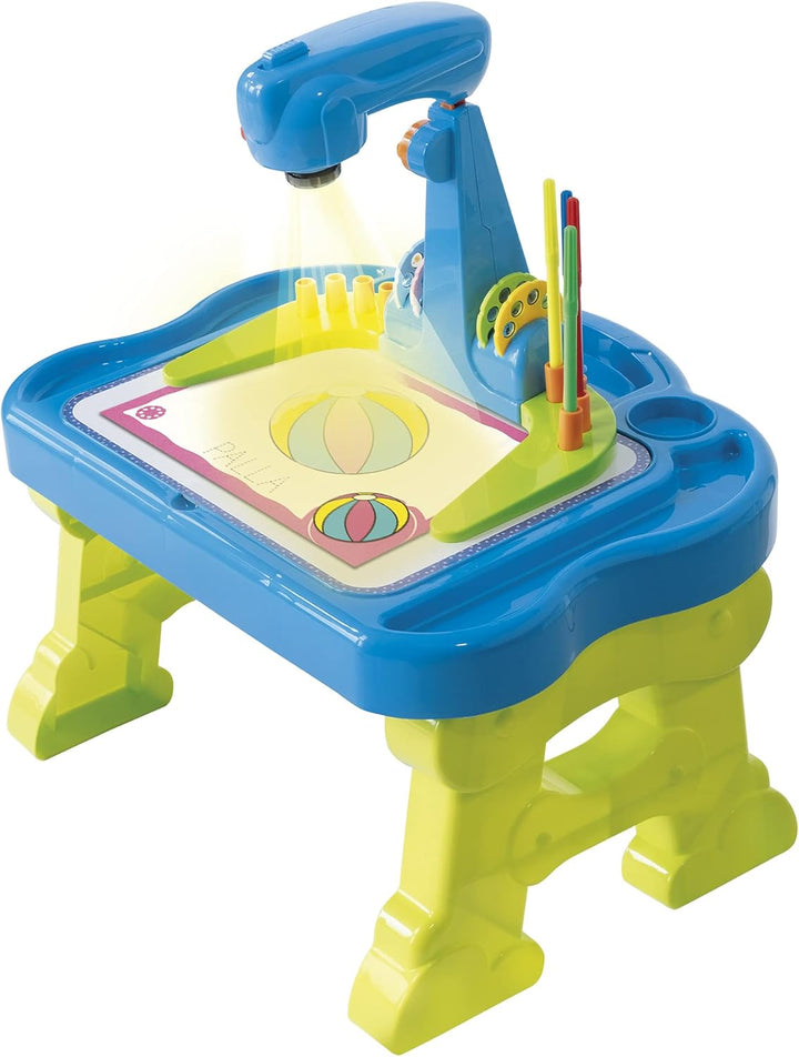 Liscianigiochi 97135 Carotina Bankett Led Schule Schreiben, Pädagogischer Projektor, bunt