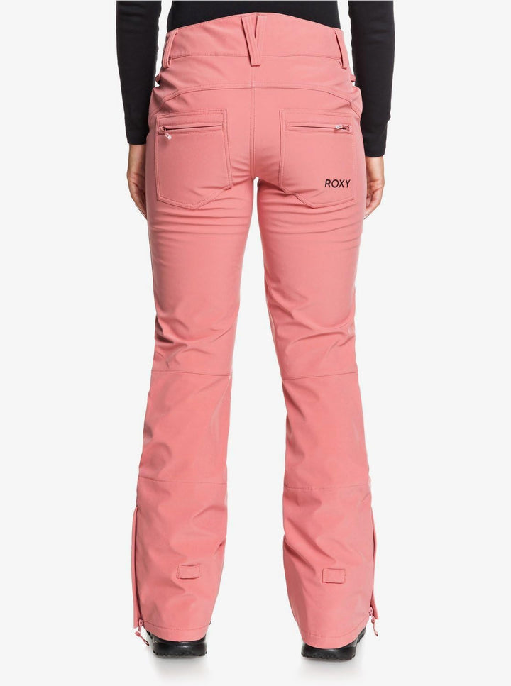 Roxy Damen Creek-Shell-Schneehose für Frauen, Dusty Rose