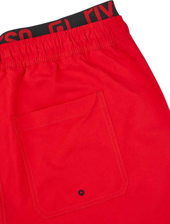 riverso Herren Badehose Badeshort RIVBobby Kurze Hose Sommer Sport Strand Shorts Tunnelzug Print 100