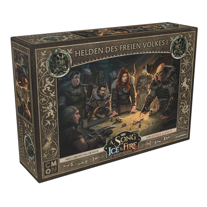 Asmodee | CMON | A Song of Ice & Fire – Helden des Freien Volkes 1 | Erweiterung | Tabletop | 2 Spie