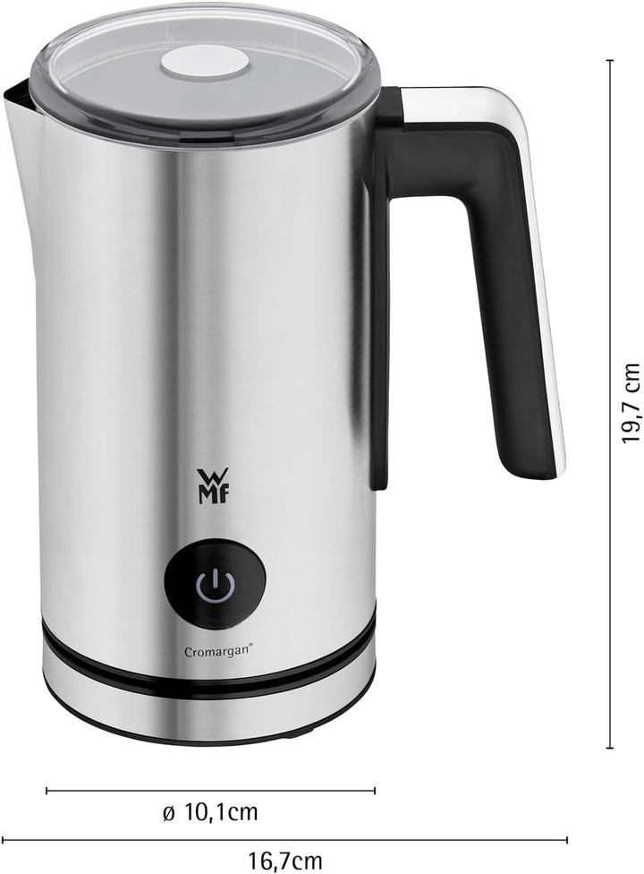 WMF Stelio elektrisch Milchaufschäumer (500 Watt, 150-250 ml, Antihaftbeschichtung, kabellos, für Mi