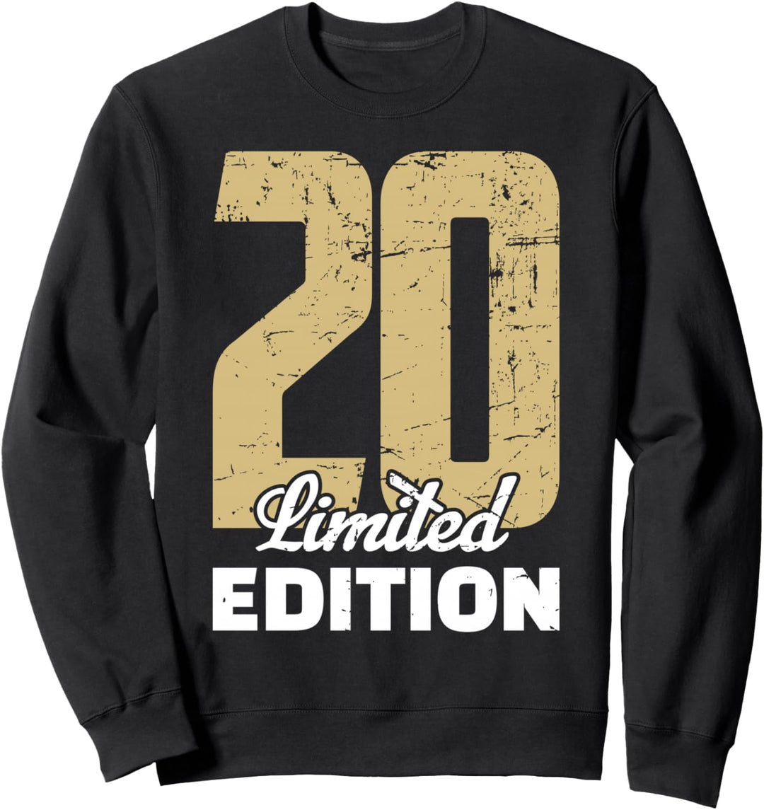 20 Geburtstag Limited Edition Jubiläum 20 Jahre Purzeltag Sweatshirt