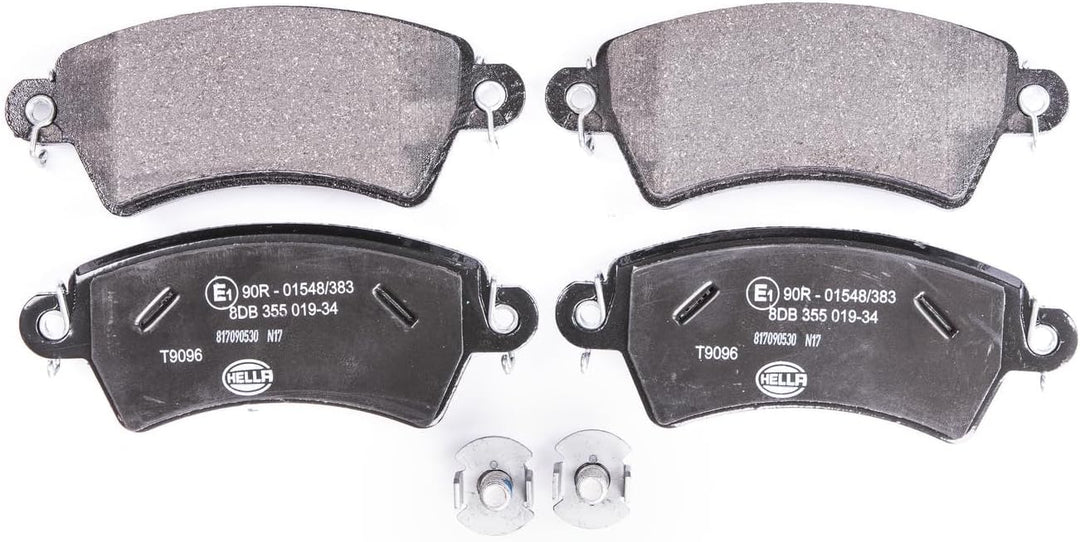 HELLA PAGID 8DB 355 019-341 Bremsbelagsatz - T9096 - Dicke/Stärke: 18mm - Bremssystem: Bosch - nicht