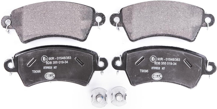 HELLA PAGID 8DB 355 019-341 Bremsbelagsatz - T9096 - Dicke/Stärke: 18mm - Bremssystem: Bosch - nicht