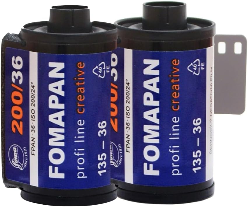 FOMAPAN Creative 200 135/36 2er Pack Kleinbild 35mm 36 Aufnahmen 2 Pack 200 ISO, Kleinbild 35mm 36 A