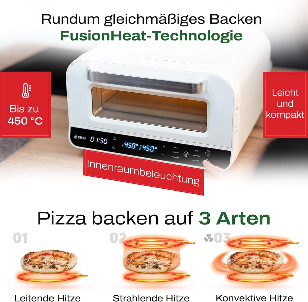 Elektrischer Pizzaofen – Starker Elektro-Ofen für neapolitanische Pizza | Backofen, Pizzaofen, elekt