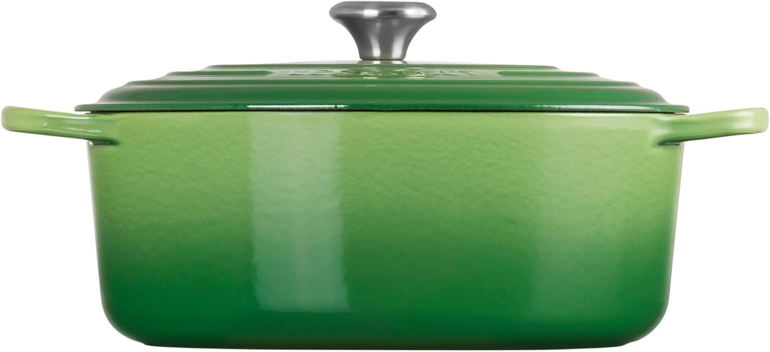 Le Creuset Signature Gusseisen-Bräter mit Deckel, Ø 31 cm, Oval, Für alle Herdarten und Induktion ge