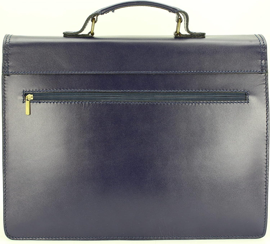 Belli Design Bag D italienische Leder Businesstasche Arbeitstasche Messenger Aktentasche Lehrertasch