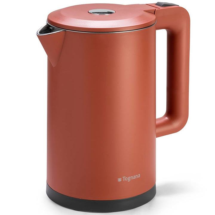 Tognana Iridea, kabelloser Wasserkocher 1,7 l, Kunststoff-Edelstahl, rot 1.7 Liter Rot, 1.7 Liter Ro
