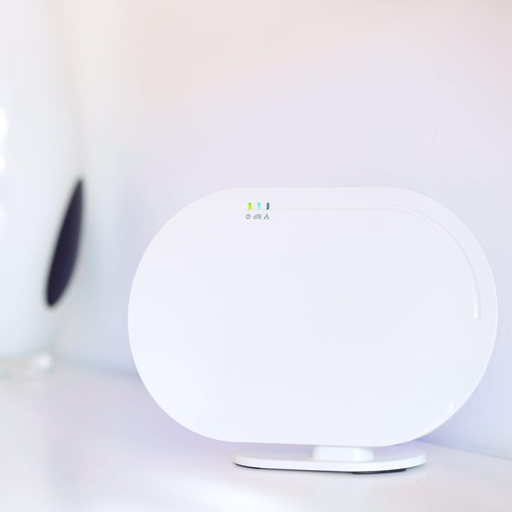 ABUS Funk-Alarmanlage Smartvest Zentrale Einbruchmeldeanlage | erweiterbar | Testsieger | Fernzugrif