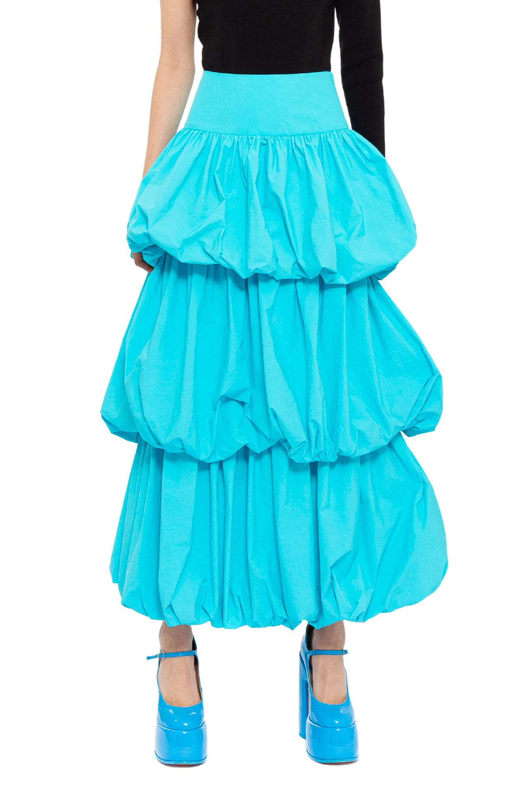 CHAOUICHE Damen Balone-Rock L Blau, L Blau