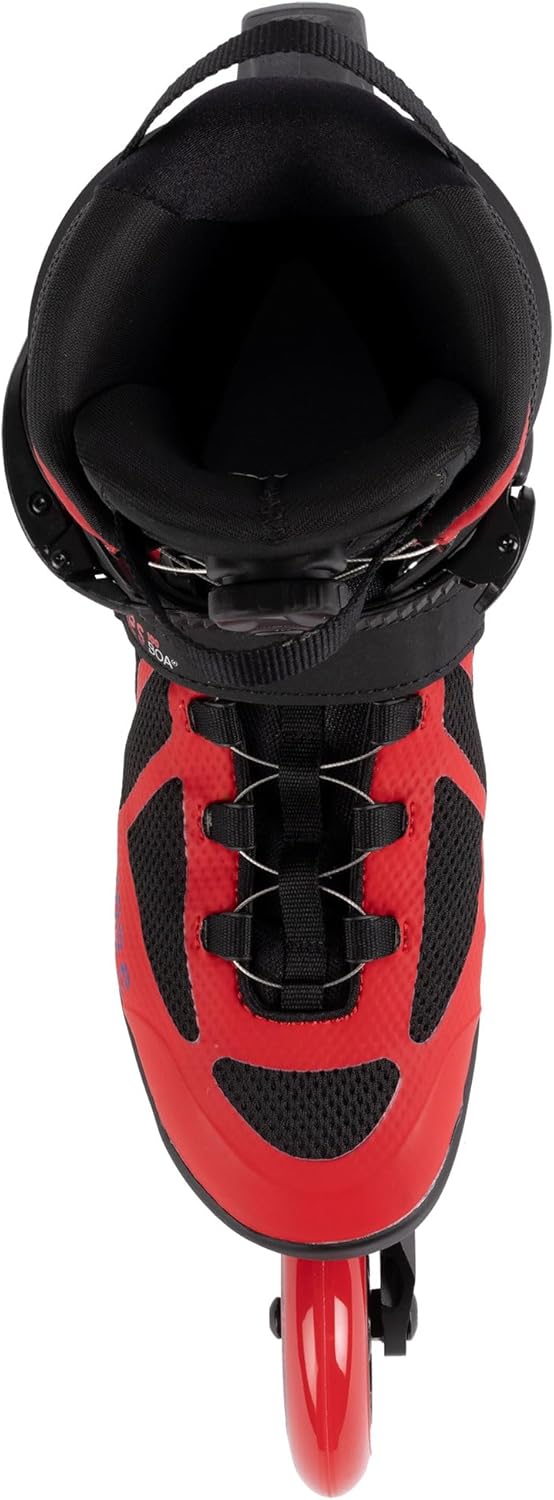 K2 VO2 S 100 BOA Inline Skate 2021 Black/orange/red EU: 40.5 (UK: 7 / US: 8) red, EU: 40.5 (UK: 7 /
