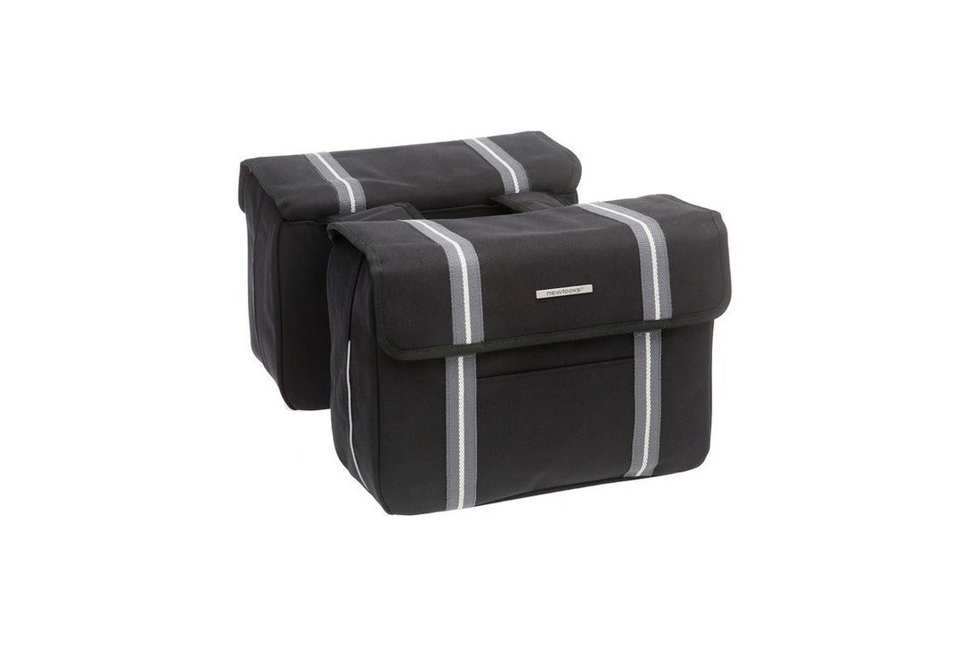 New Looxs Bolzano Double Gepäckträgertasche, Black, 36 x 26 x 15 cm