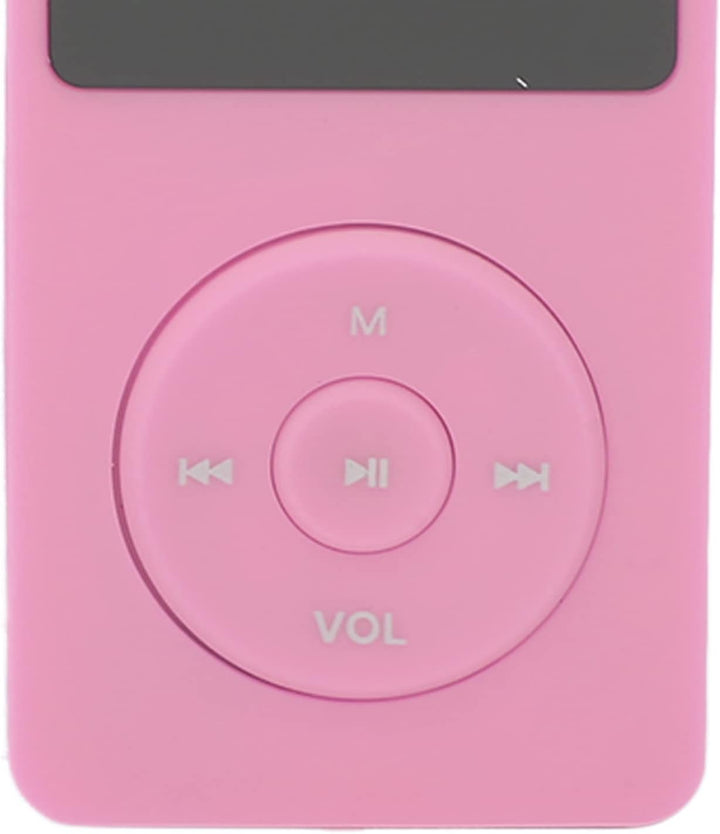 MP3-Player mit UKW-Radio und Sprachaufzeichnung, 8 GB MP4-Player, Unterstützt Bis zu 64 GB, 30 Stund