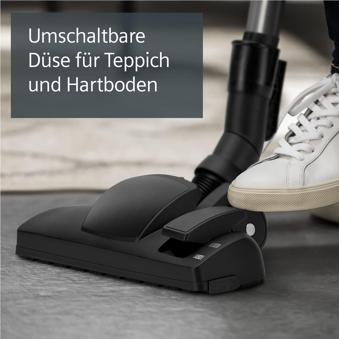 SIEMENS Staubsauger mit Beutel Q5.0 Extreme silencePower VSQ5X500, Bodenstaubsauger, ideal für Aller