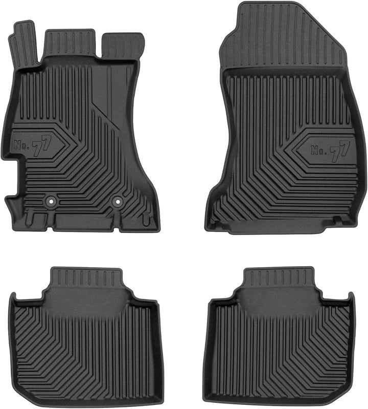SMK Gummimatten auto fussmatten Satz für Subaru Impreza IV 2011-2016 Erleben Sie einen neuen Standar