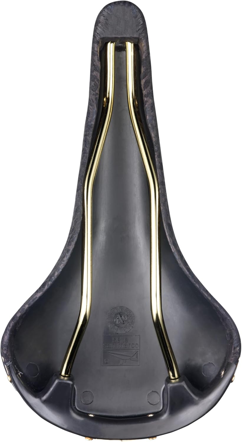 Selle San Marco Unisex – Erwachsene Rolls Sättel Einheitsgrösse schwarz - Schwarz / Schwarz, Einheit