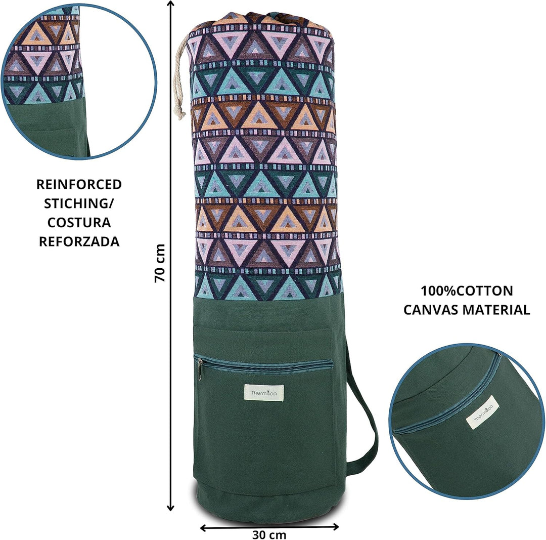 Thermikoa Yogamatte Mit Tasche - Totte Bag für Transport, Pilates Oder Gymnastik - Leicht, Geräumig